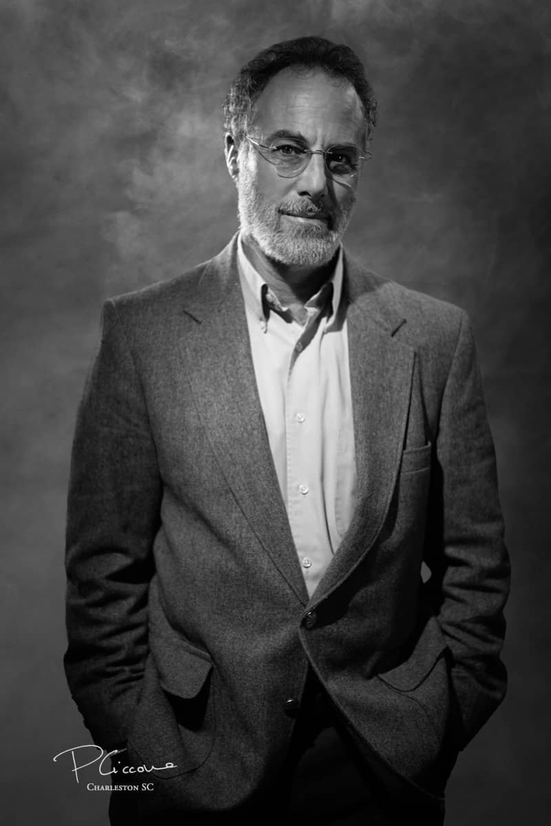 Portrait of Barry Waldman in Charleston, SC. By Paolo Portraits.